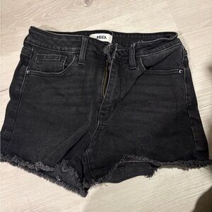 Women's Black Jean Shorts